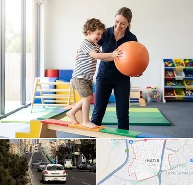 فیزیوتراپی کودکان در خطیب تبریز 