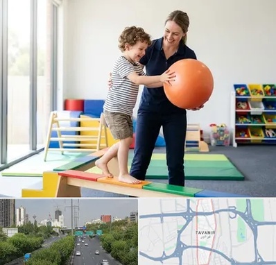 فیزیوتراپی کودکان در توانیر 