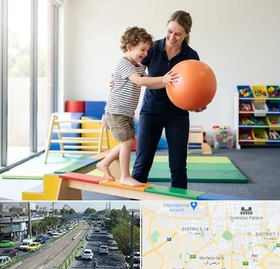 فیزیوتراپی کودکان در جنوب تهران