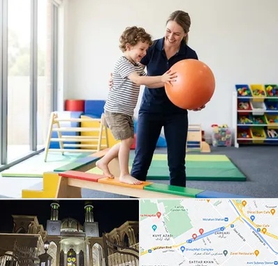 فیزیوتراپی کودکان در زرگری شیراز