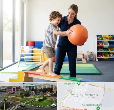 فیزیوتراپی کودکان در تهرانسر