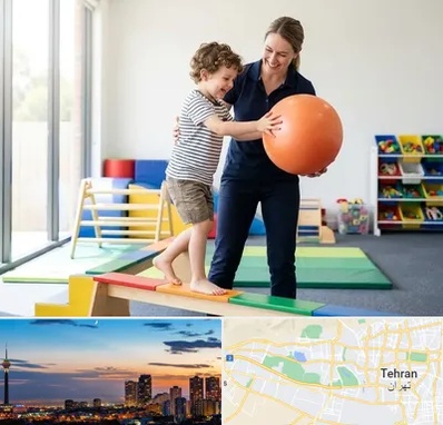 فیزیوتراپی کودکان در غرب تهران