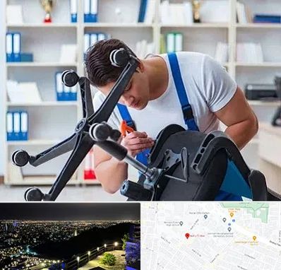 تعمیر صندلی کامپیوتر در هفت تیر مشهد