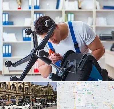 تعمیر صندلی کامپیوتر در منطقه 11 تهران
