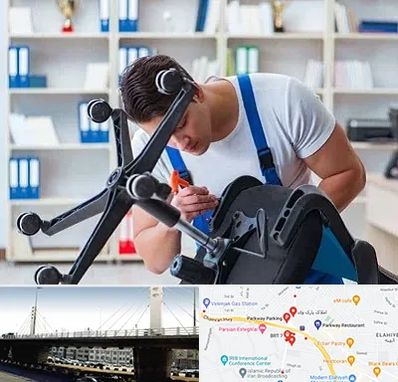 تعمیر صندلی کامپیوتر در پارک وی