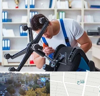 تعمیر صندلی کامپیوتر در فلاح
