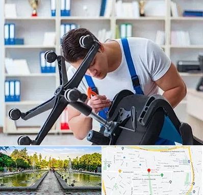 تعمیر صندلی کامپیوتر در سرسبز