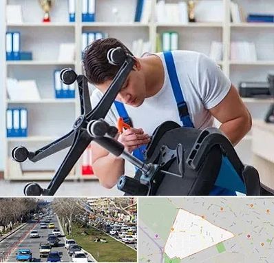 تعمیر صندلی کامپیوتر در احمدآباد مشهد