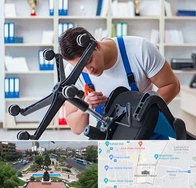 تعمیر صندلی کامپیوتر در بهارستان