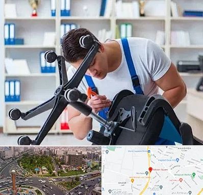 تعمیر صندلی کامپیوتر در سبلان