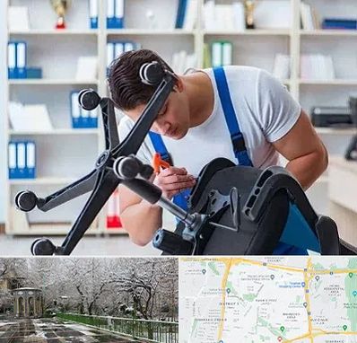 تعمیر صندلی کامپیوتر در باغ فیض