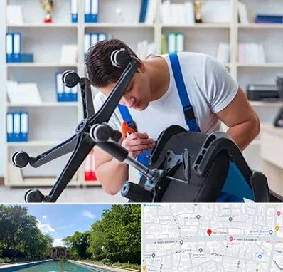 تعمیر صندلی کامپیوتر در هشت بهشت اصفهان