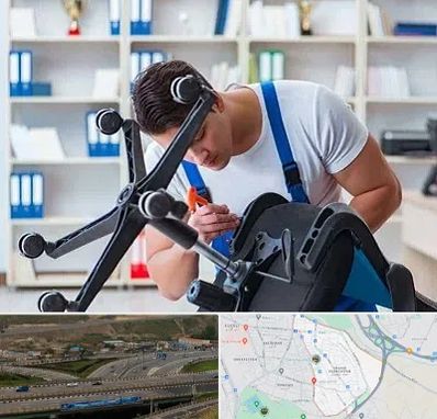 تعمیر صندلی کامپیوتر در یاغچیان تبریز