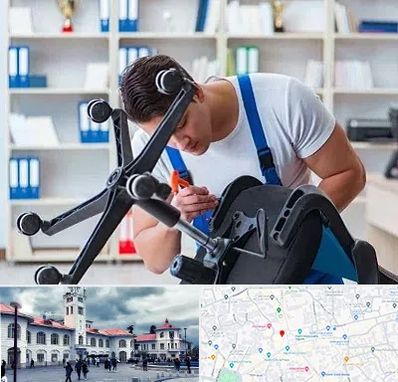 تعمیر صندلی کامپیوتر در میدان شهرداری رشت