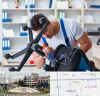 تعمیر صندلی کامپیوتر در مرکز تهران