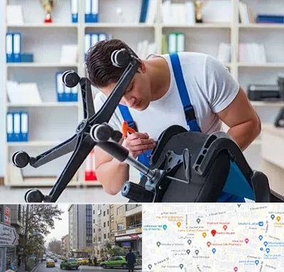 تعمیر صندلی کامپیوتر در فاطمی