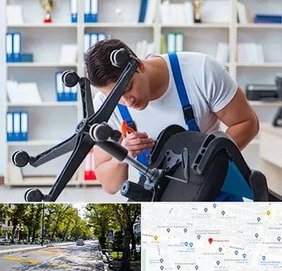 تعمیر صندلی کامپیوتر در میرداماد