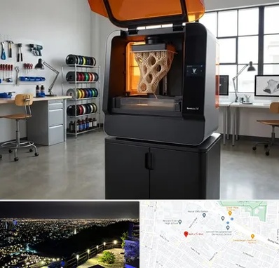 پرینتر سه بعدی در هفت تیر مشهد 