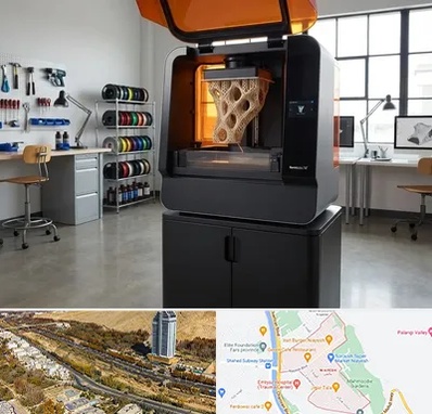 پرینتر سه بعدی در خیابان نیایش شیراز 