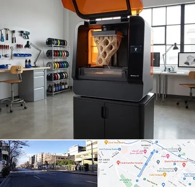 پرینتر سه بعدی در خیابان ملاصدرا شیراز 