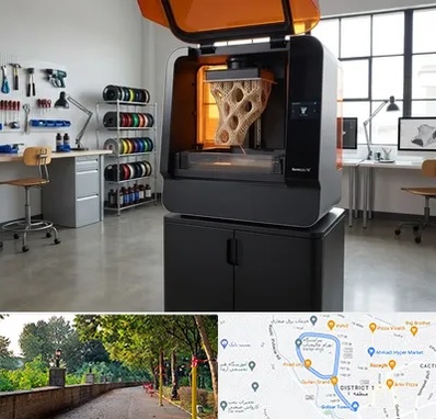 پرینتر سه بعدی در فلکه گاز رشت 