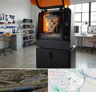 پرینتر سه بعدی در یاغچیان تبریز 