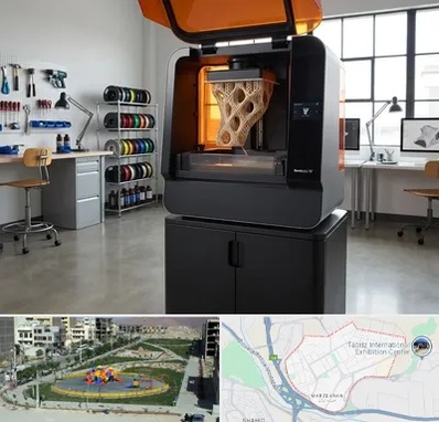 پرینتر سه بعدی در مرزداران تبریز 