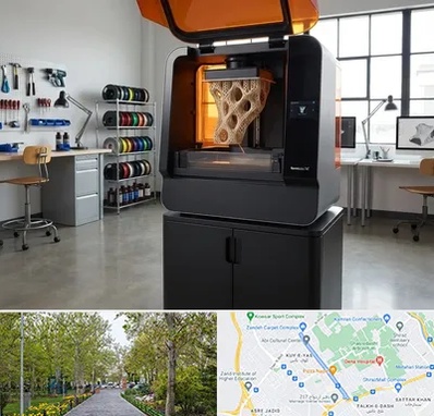 پرینتر سه بعدی در قدوسی غربی شیراز