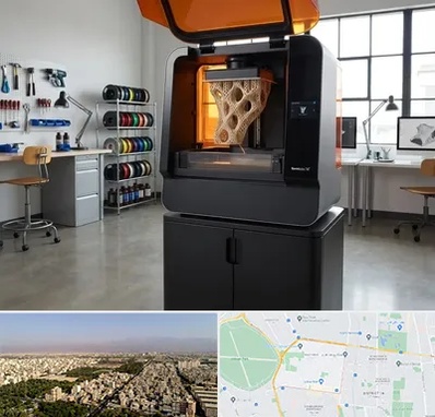 پرینتر سه بعدی در نازی آباد 