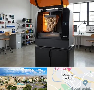 پرینتر سه بعدی در میانه