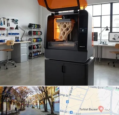 پرینتر سه بعدی در تربیت تبریز 