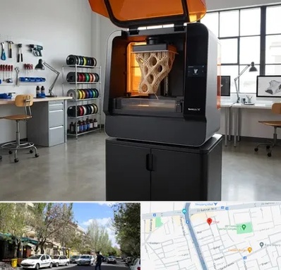 پرینتر سه بعدی در کوی فیروز تبریز