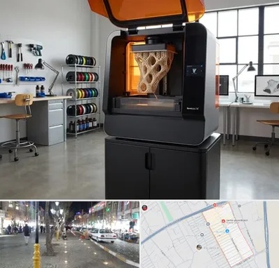 پرینتر سه بعدی در باغ فیض اسلامشهر 