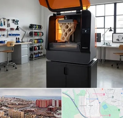 پرینتر سه بعدی در سهند تبریز 