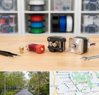 قطعات پرینتر سه بعدی در قدوسی غربی شیراز 