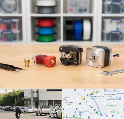 قطعات پرینتر سه بعدی در قدوسی شرقی شیراز 