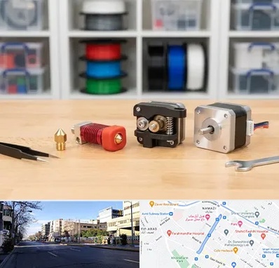 قطعات پرینتر سه بعدی در خیابان ملاصدرا شیراز 