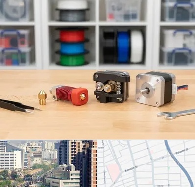 قطعات پرینتر سه بعدی در خیابان بهشتی