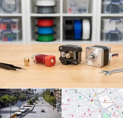 قطعات پرینتر سه بعدی در خیابان زند شیراز 