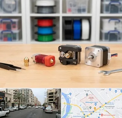 قطعات پرینتر سه بعدی در زیتون کارمندی اهواز