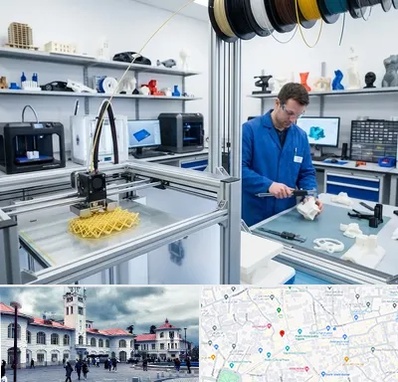 خدمات پرینتر سه بعدی در میدان شهرداری رشت 