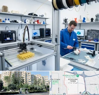 خدمات پرینتر سه بعدی در آپادانا 