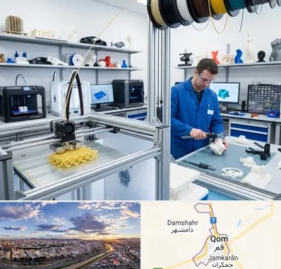 خدمات پرینتر سه بعدی در قم