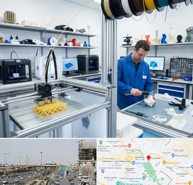 خدمات پرینتر سه بعدی در بلوار توس مشهد 