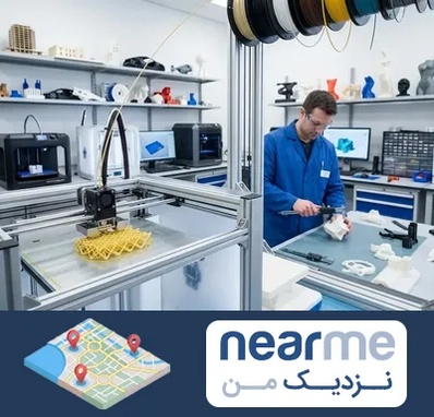 خدمات پرینتر سه بعدی در نزدیک من