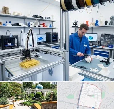 خدمات پرینتر سه بعدی در باغمیشه تبریز