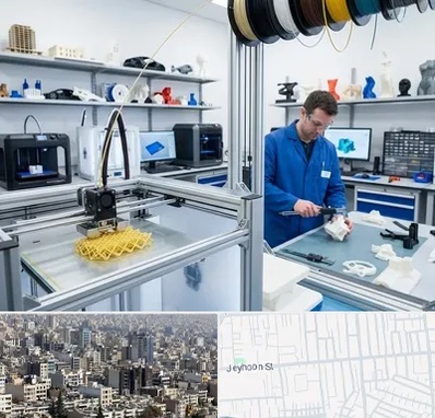 خدمات پرینتر سه بعدی در جیحون 