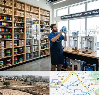 فیلامنت پرینتر سه بعدی در کوی وحدت شیراز 
