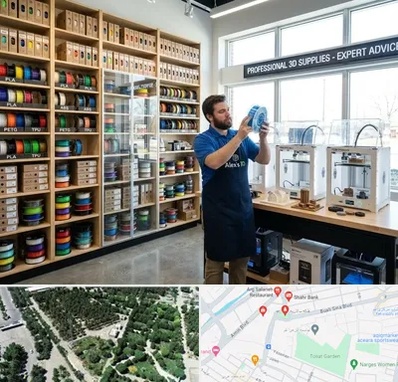 فیلامنت پرینتر سه بعدی در سالاریه قم