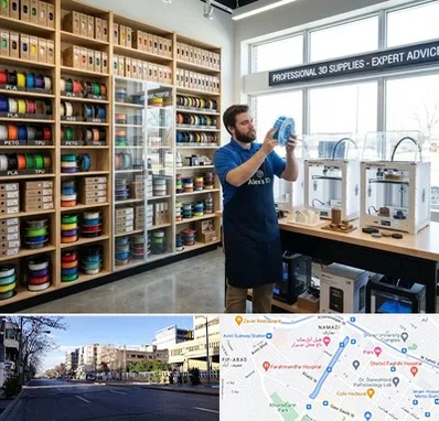 فیلامنت پرینتر سه بعدی در خیابان ملاصدرا شیراز